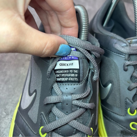 Nike Training Quick Fit Sneakers 415257-003 Womens sz 10 - grey - Picture 6 of 7